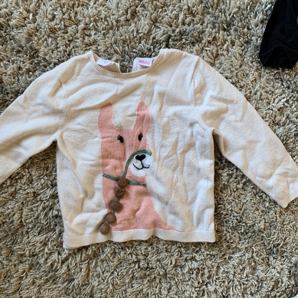 Zara baby girl sweater size 2/3